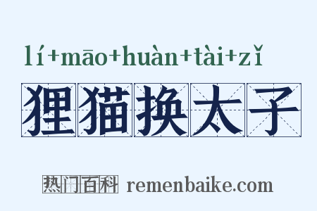 狸猫换太子是什么意思的图片